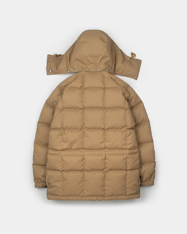 Crescent Down Works Avventura Down Parka | 60/40 Nylon Cotton | Tan
