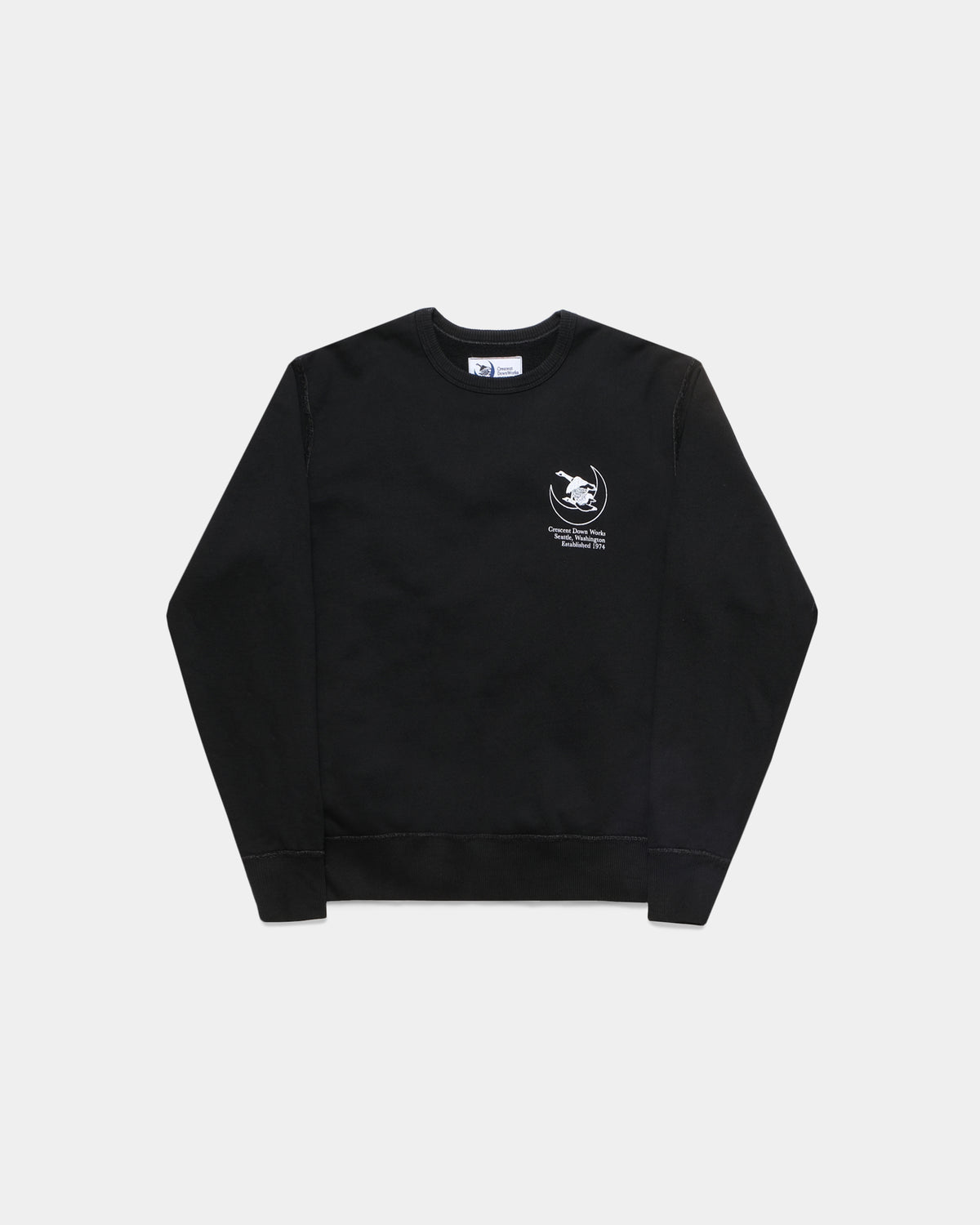 Heavyweight Crew Sweatshirt - Black