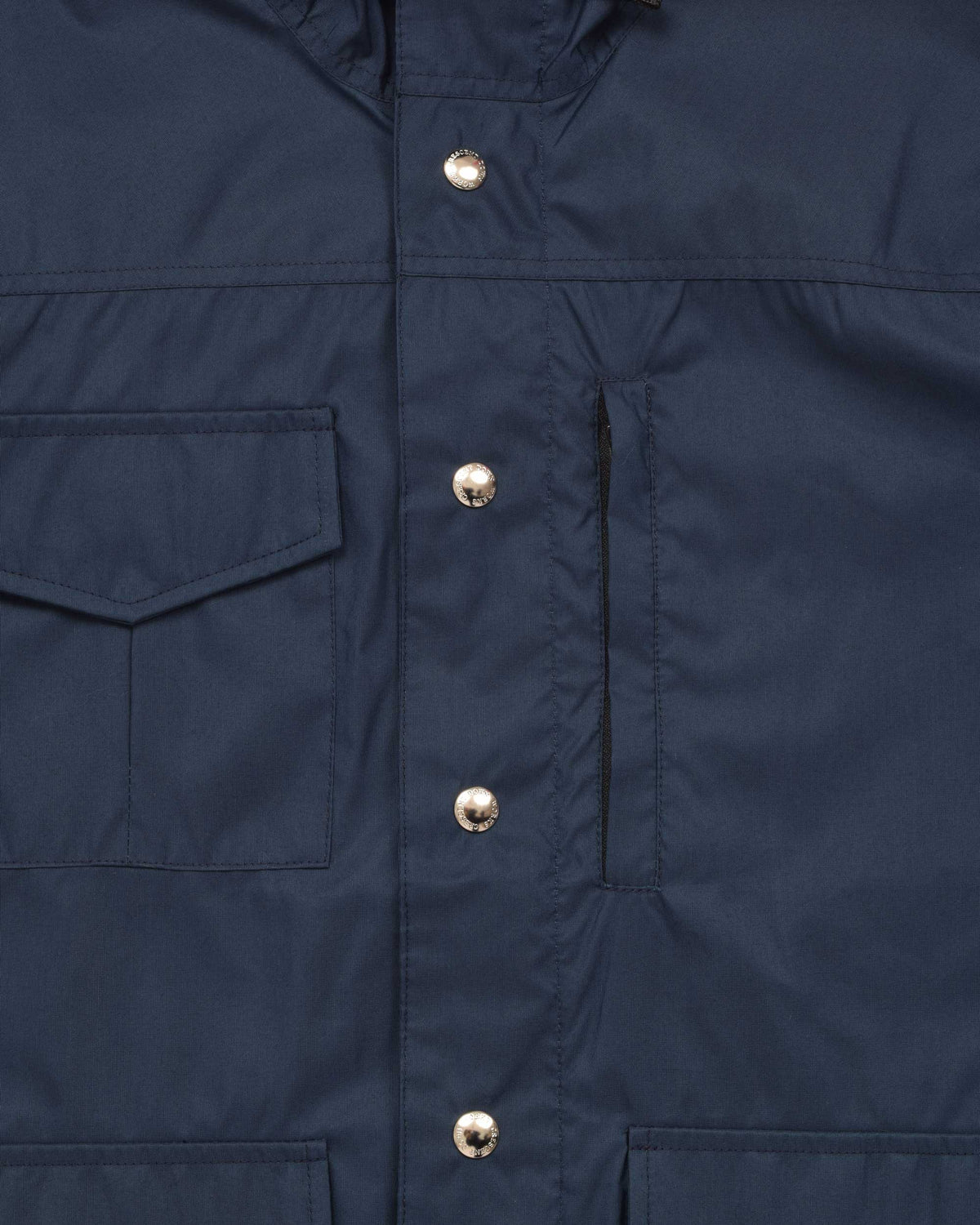 Michi Jacket in Navy front pockets detail