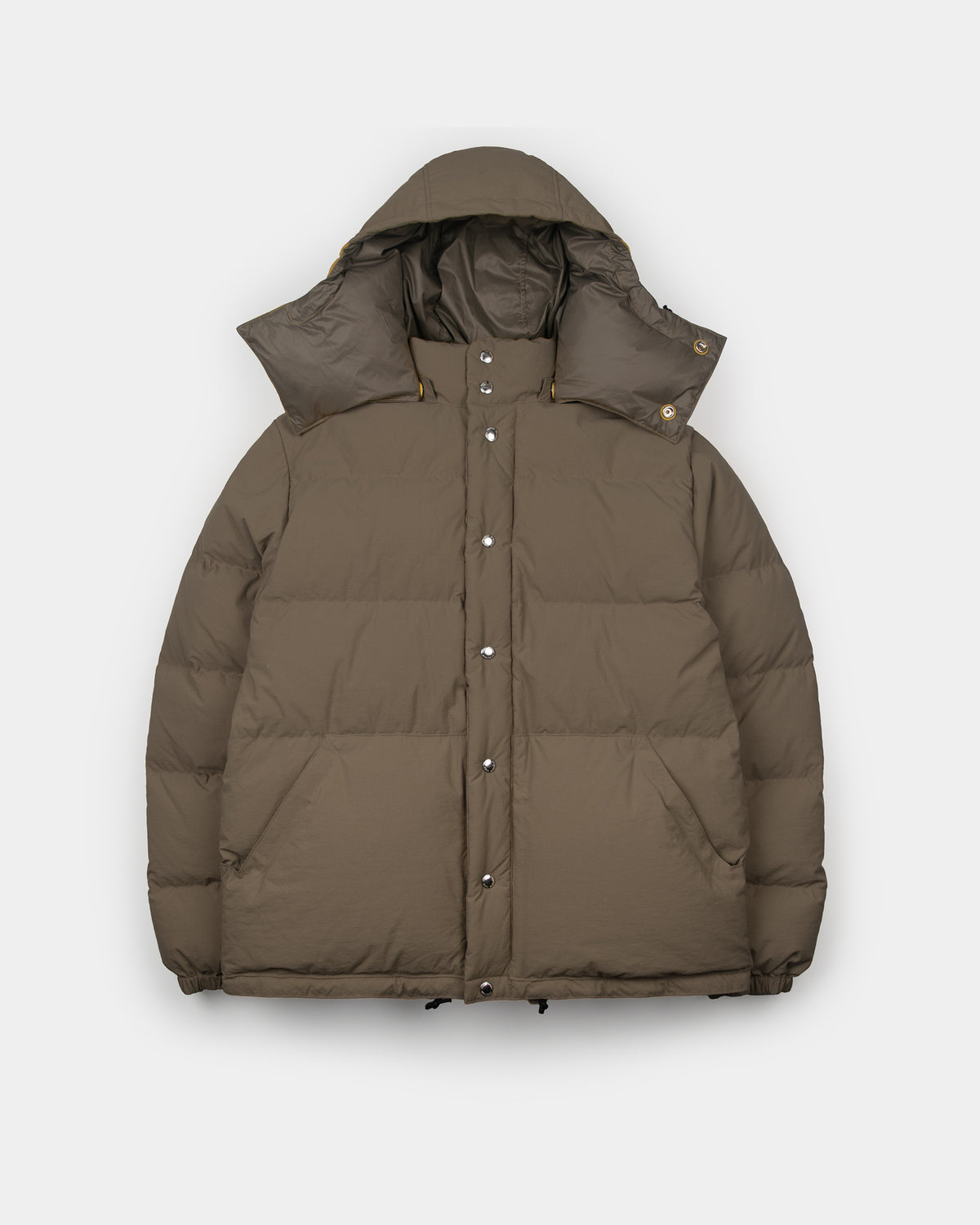 Down Sweater - Recycled Ripstop - Brown