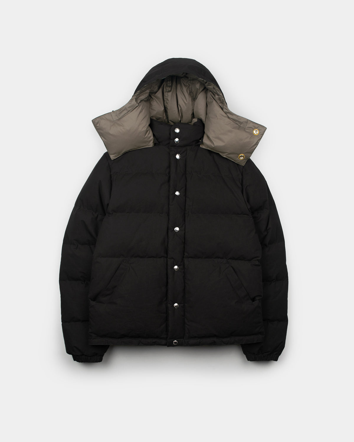 Down Sweater - Dry Wax Cotton - Vintage Black