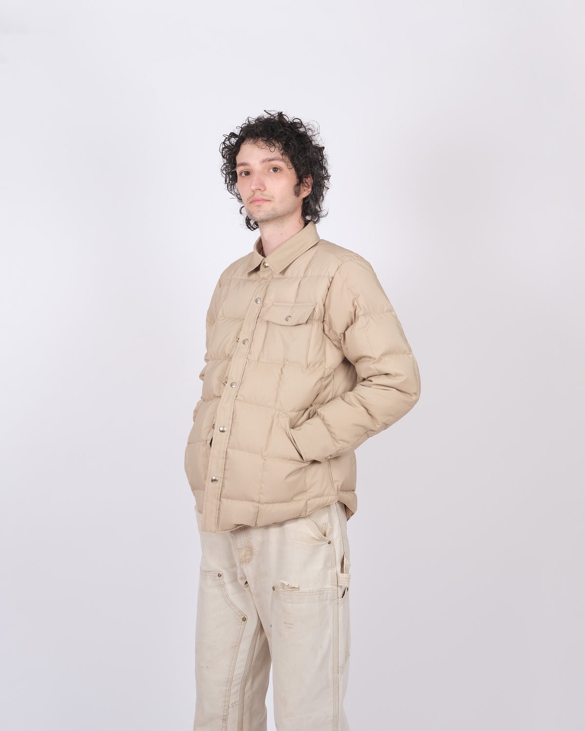 Down Shirt - Putty