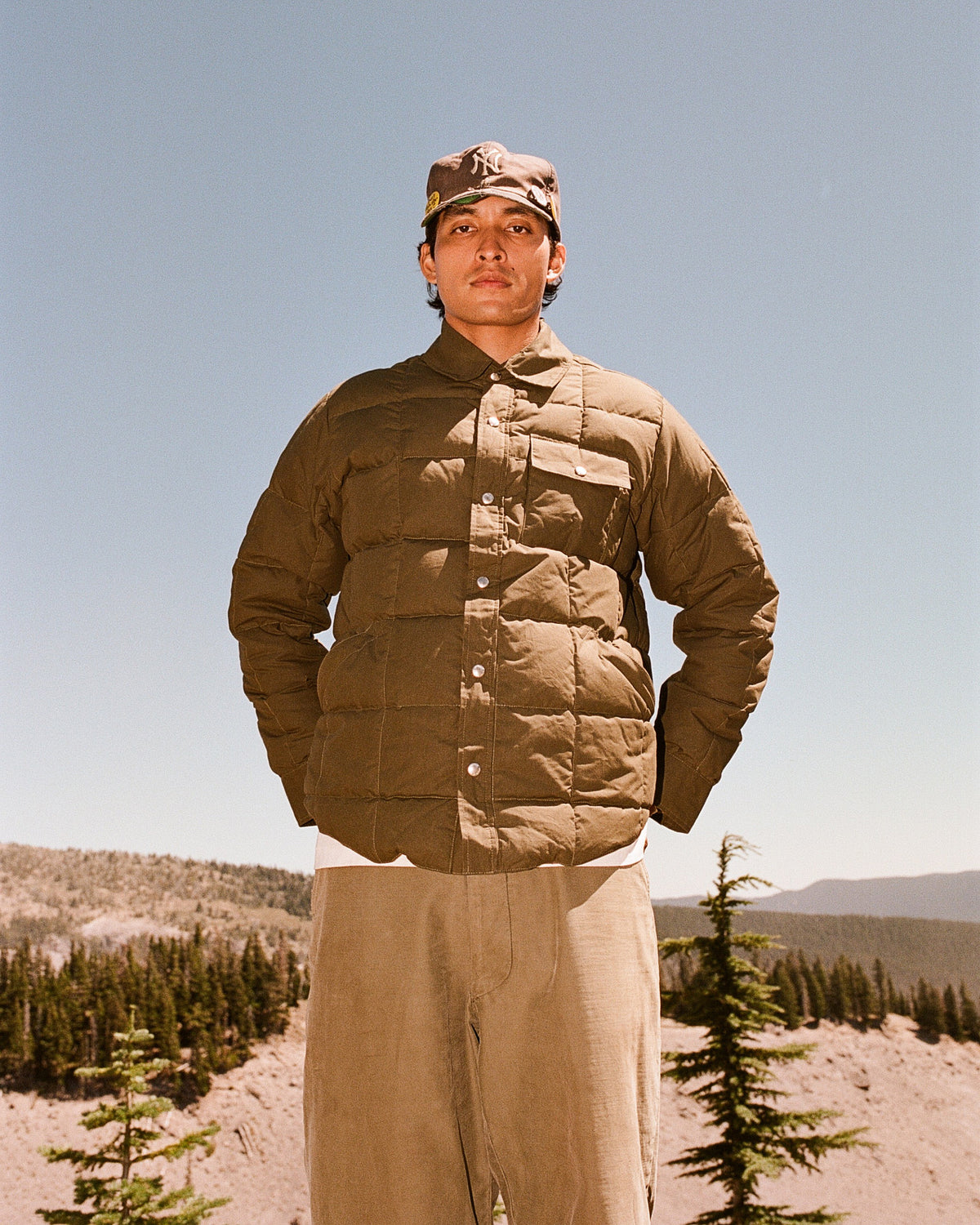 Down Shirt - Dry Wax Cotton - Douglas Green