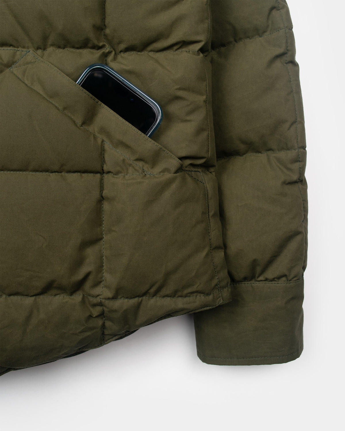 Down Shirt - Dry Wax Cotton - Douglas Green