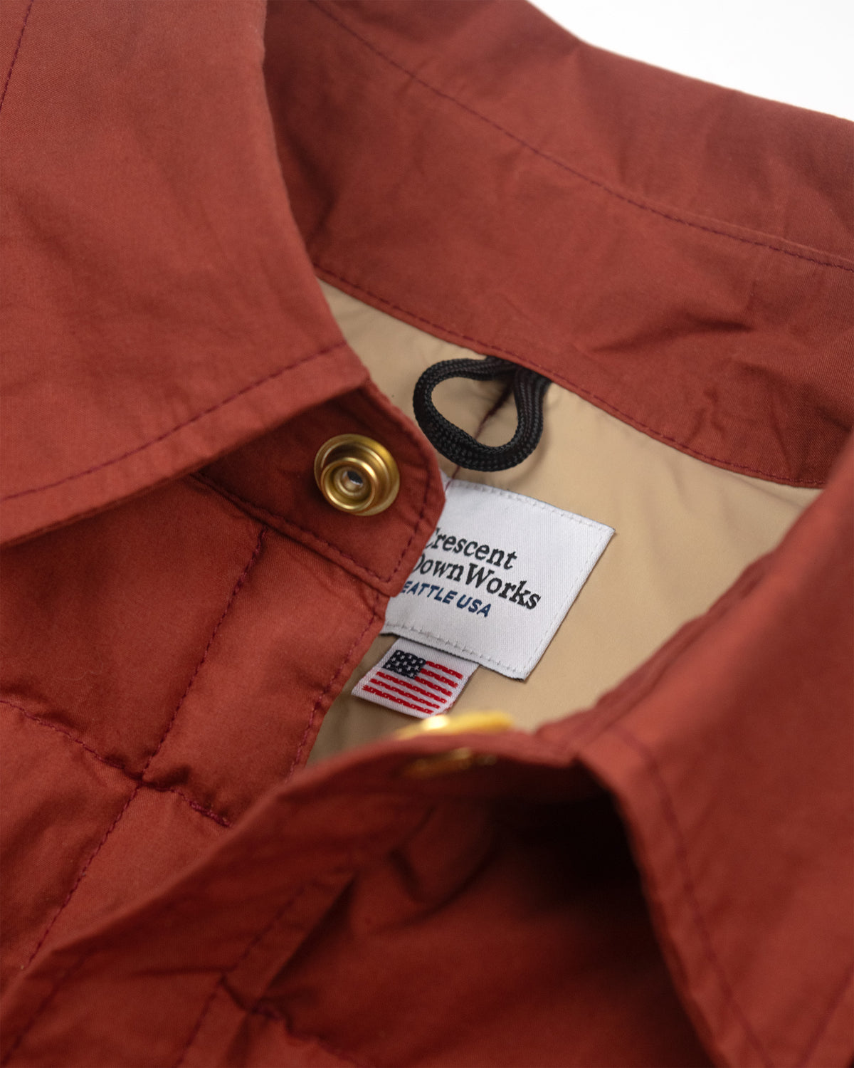 Down Shirt - Dry Wax Cotton - Paddington Red