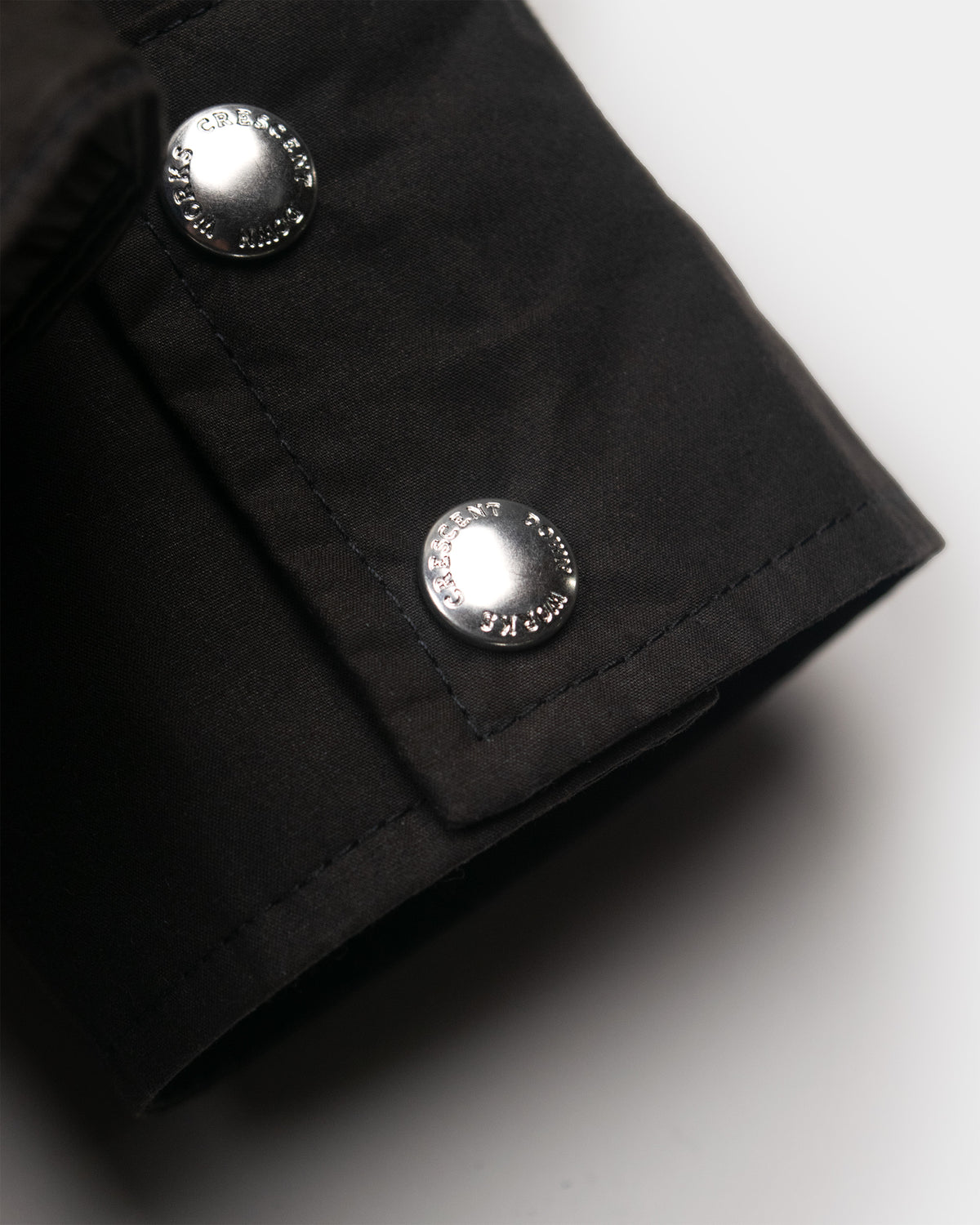 Down Shirt - Dry Wax Cotton - Vintage Black (Dark Brown)