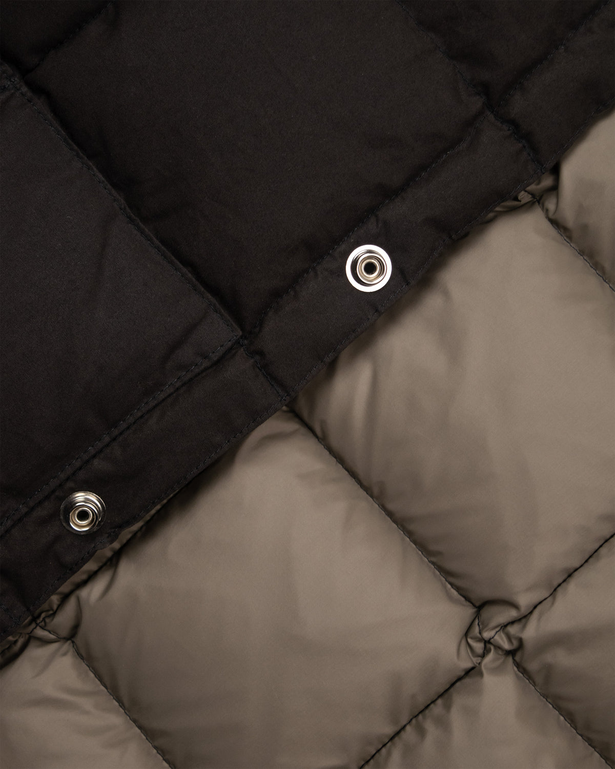 Down Shirt - Dry Wax Cotton - Vintage Black (Dark Brown)