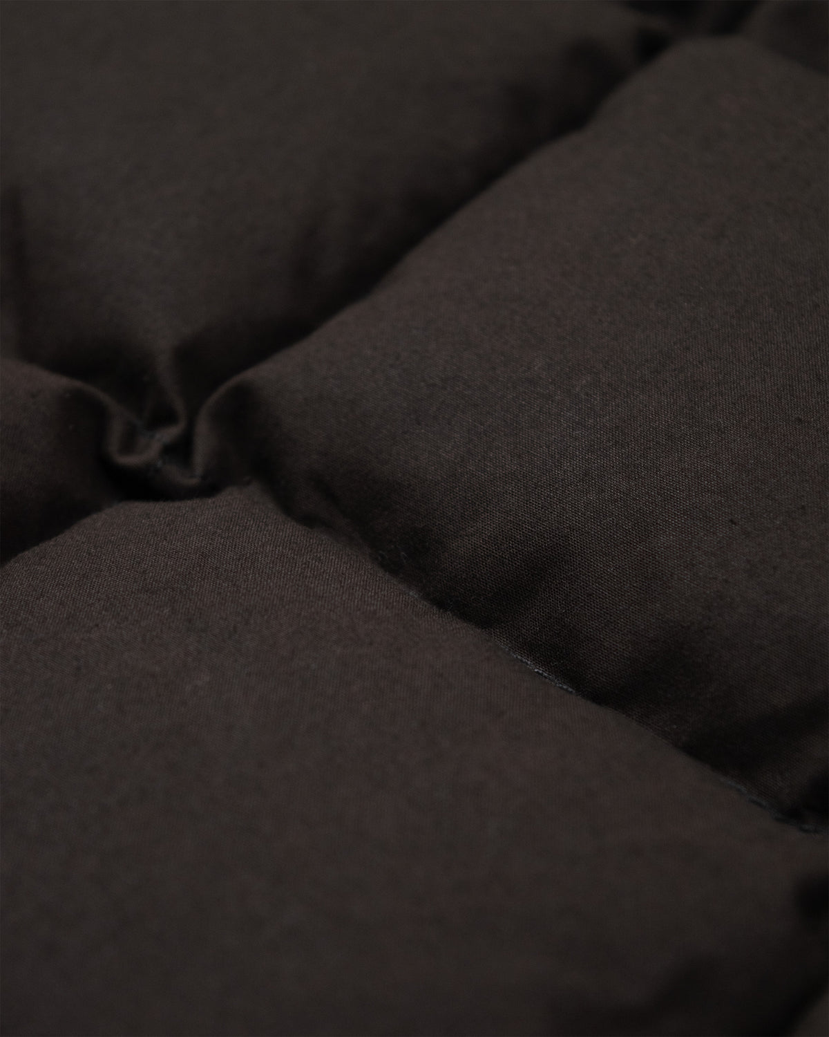 Down Shirt - Dry Wax Cotton - Vintage Black (Dark Brown)