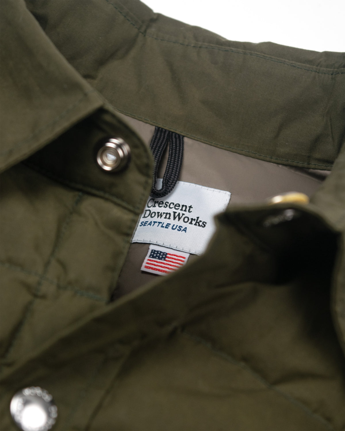 Down Shirt - Dry Wax Cotton - Douglas Green