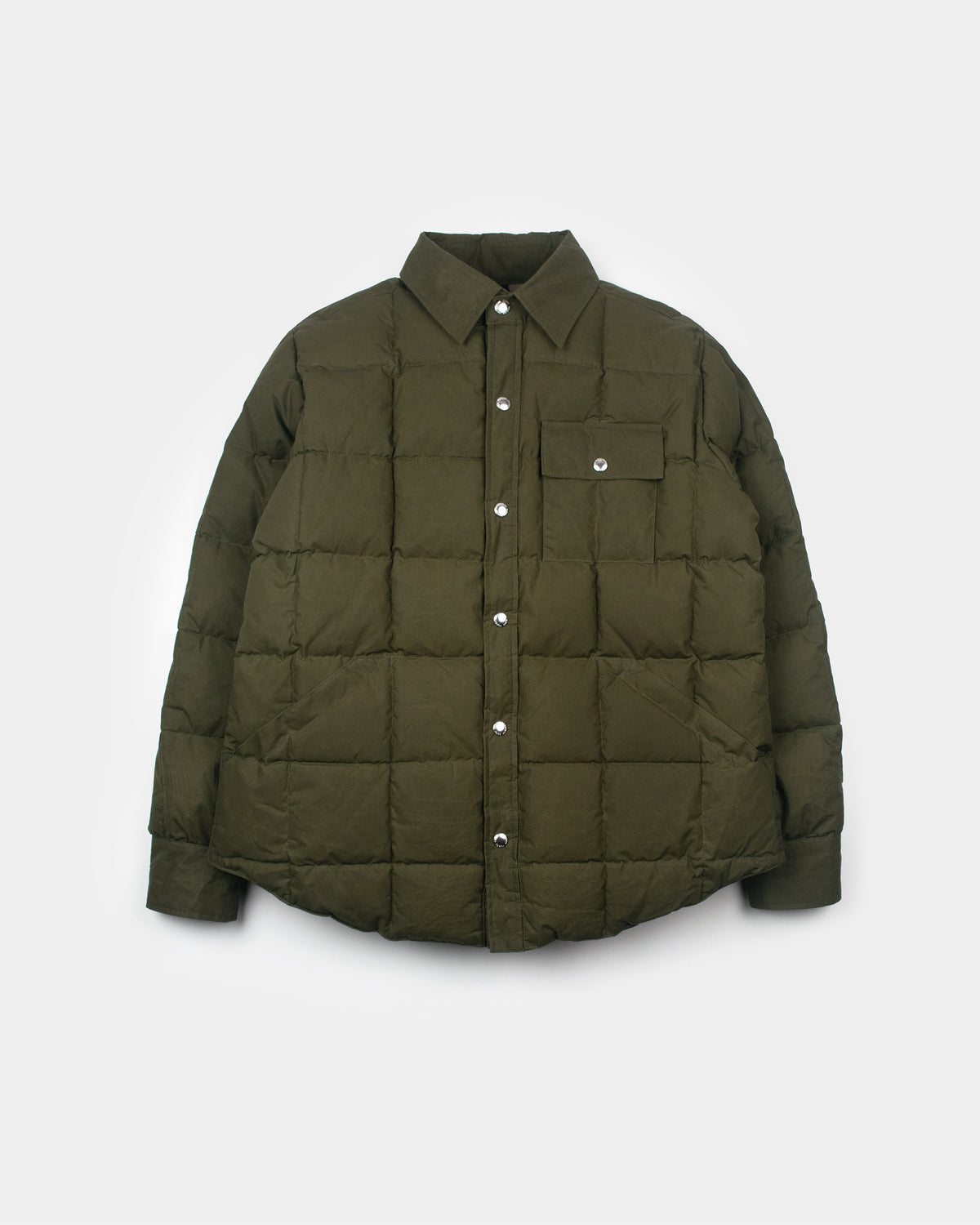 Down Shirt - Dry Wax Cotton - Douglas Green