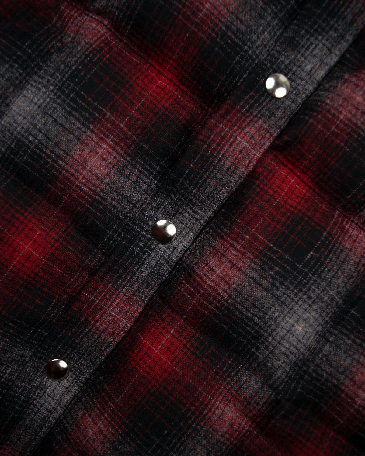 Down Shirt – Pendleton Wool Plaid - Red Ombre