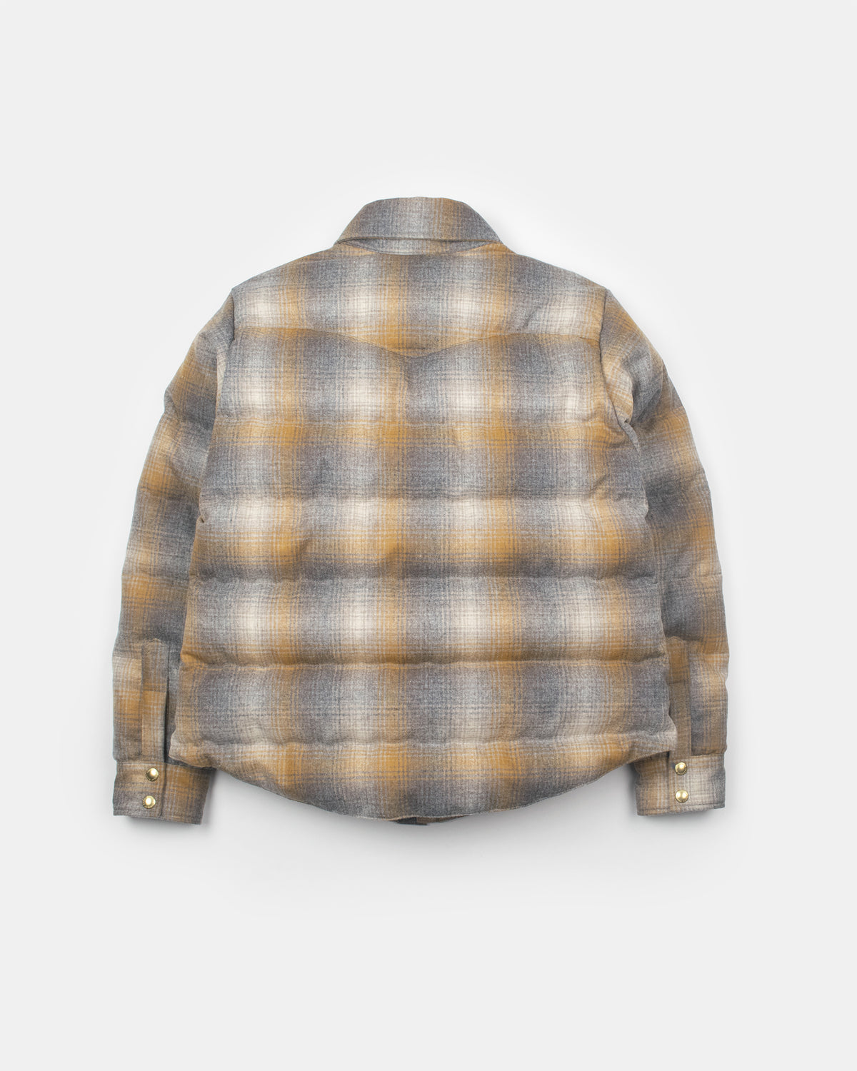 Down Shirt – Pendleton Wool Flannel - Meadow Plaid