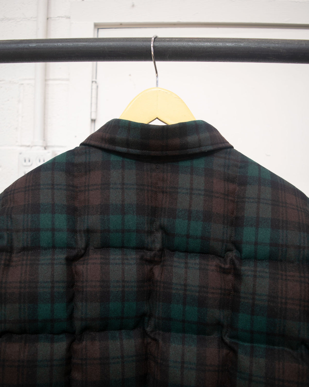 Sample Series | Down Shirt | Wool Plaid Black Watch