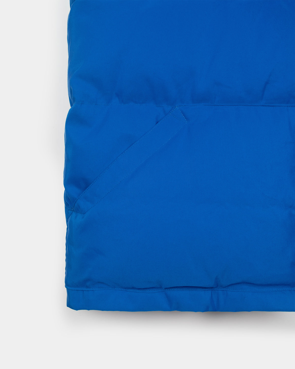 Down Italian Vest - Titan Blue
