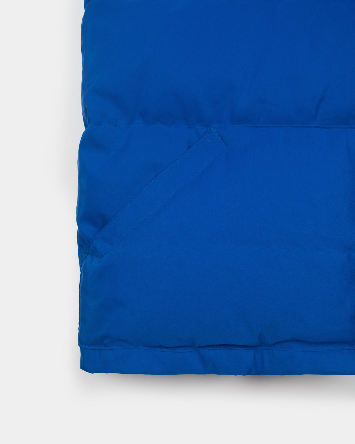 Down Italian Vest - Titan Blue