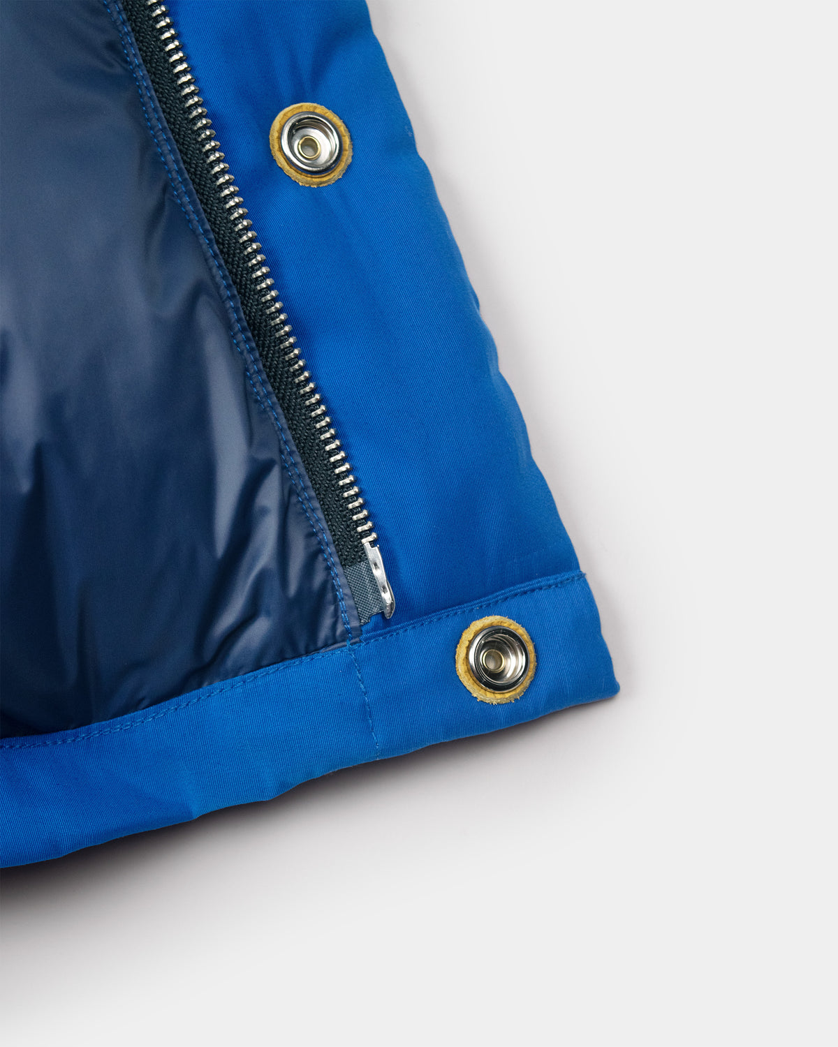 Down Italian Vest - Titan Blue