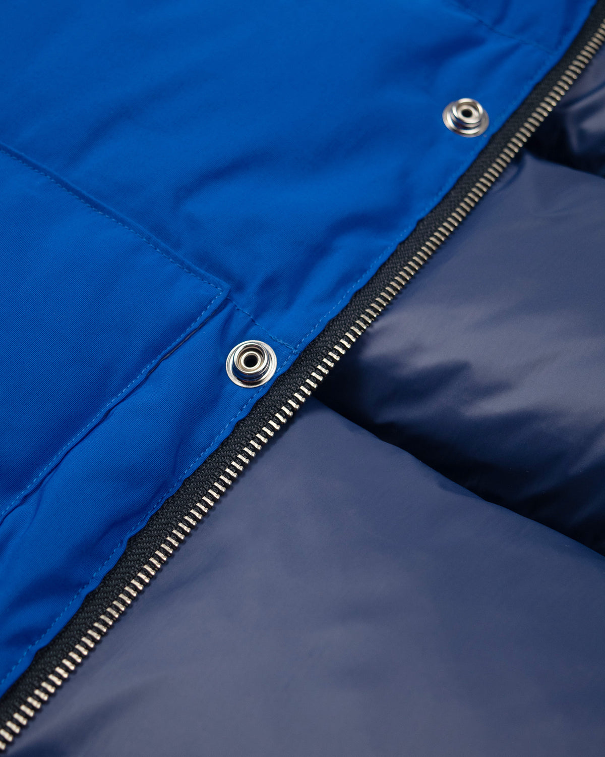Down Italian Vest - Titan Blue