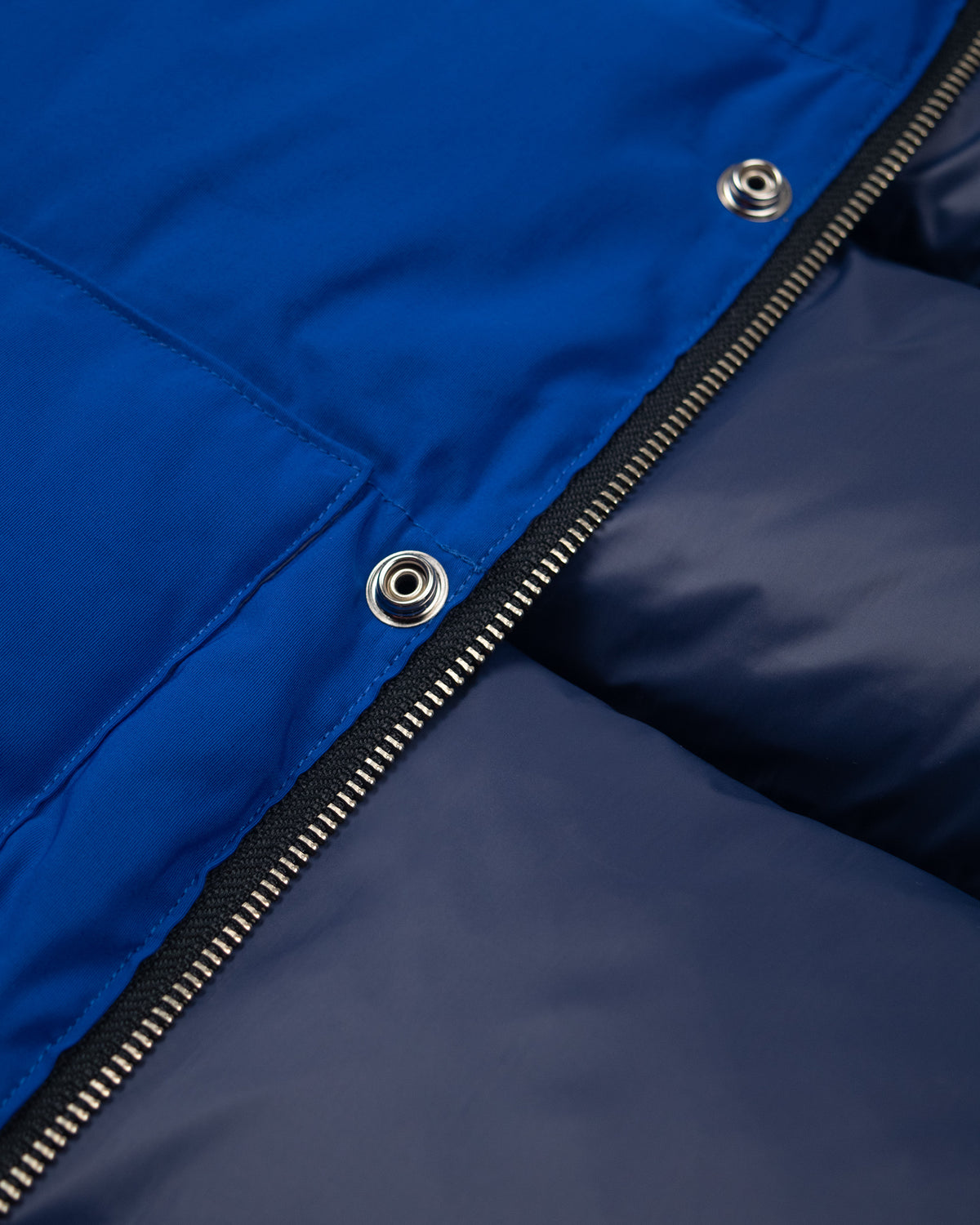 Down Italian Vest - Titan Blue