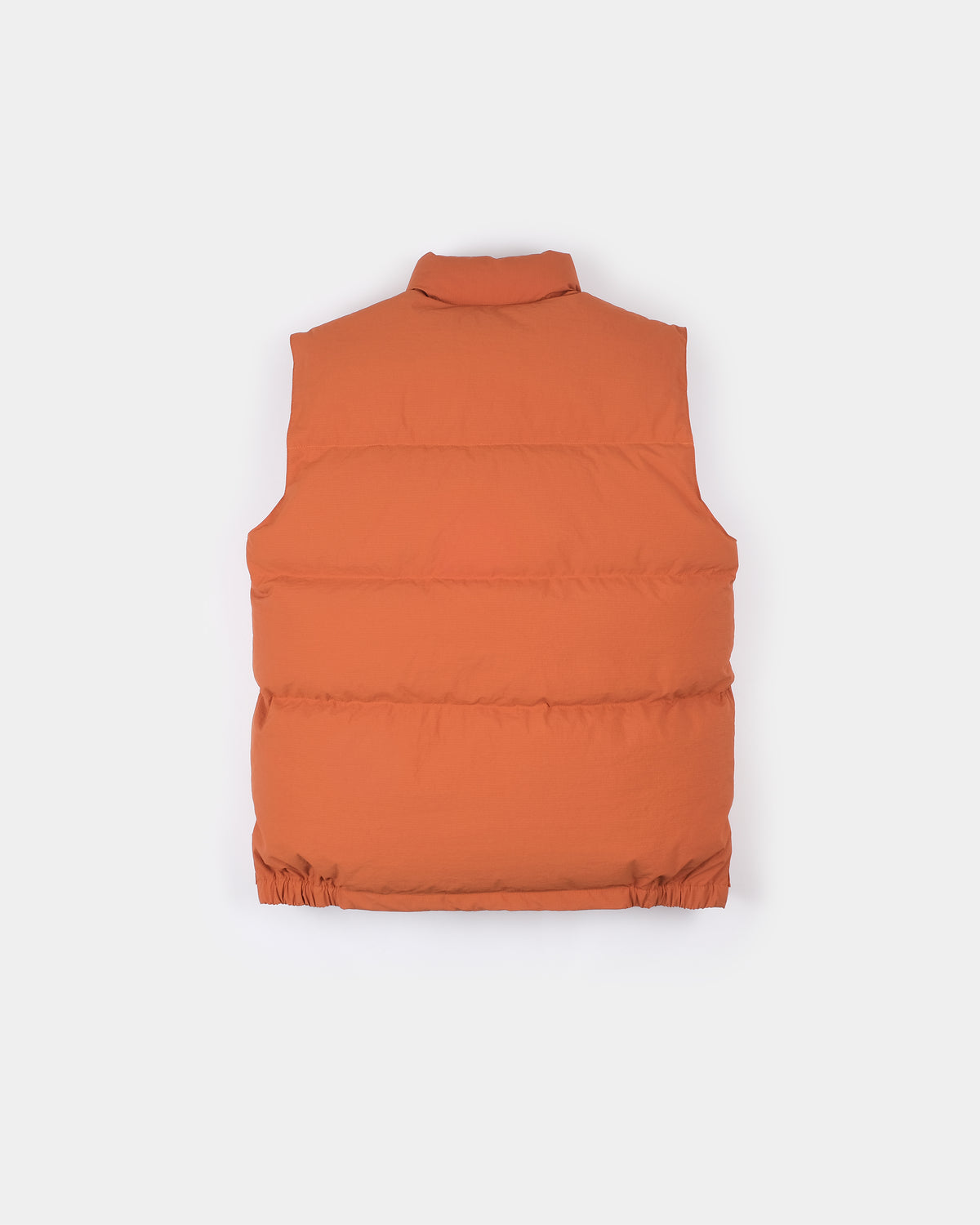 Down Italian Vest - Recycled Ripstop - Orange