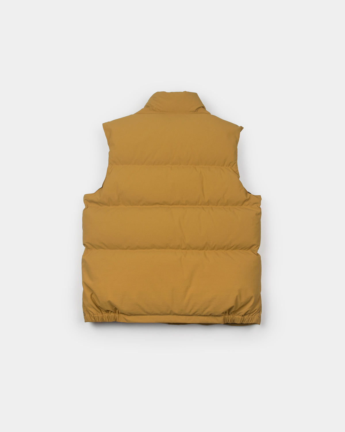 Down Italian Vest - Recycled Ripstop - Mustard