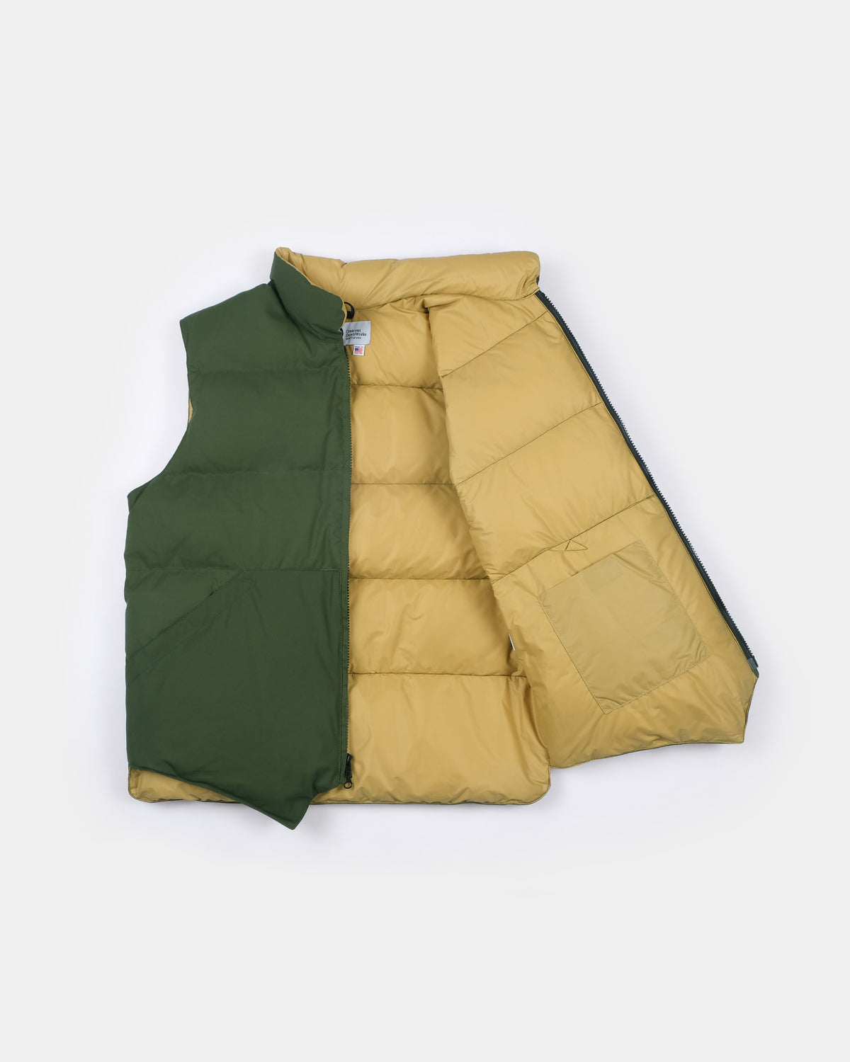 North by Northwest Vest - Olive