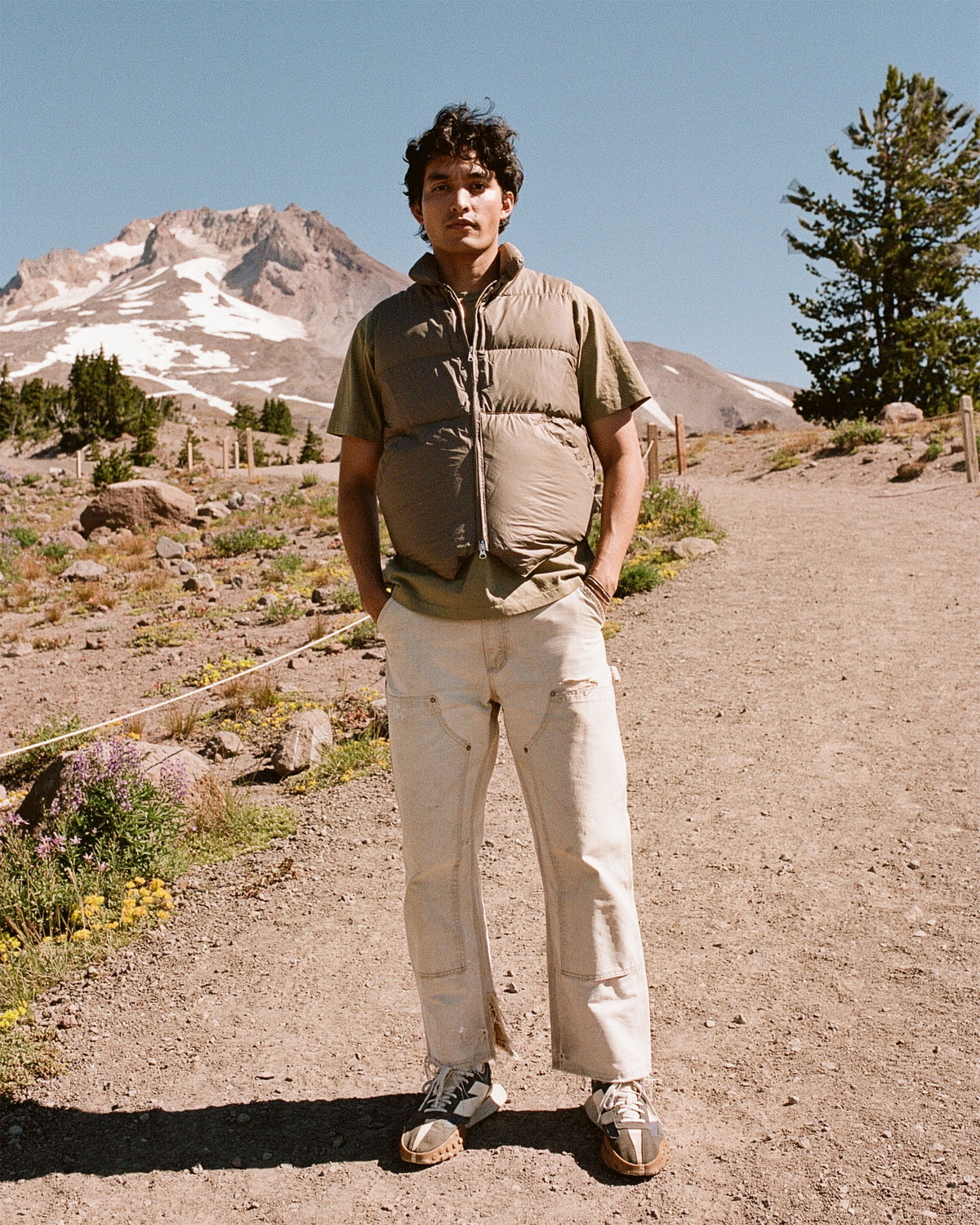 North by Northwest Vest - Streakfree Nylon - Wood