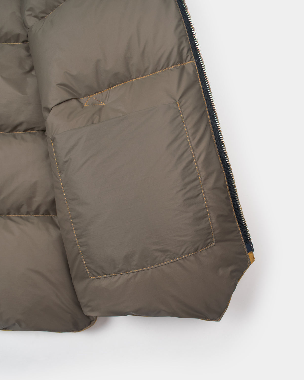 North by Northwest Vest - Recycled Ripstop - Mustard
