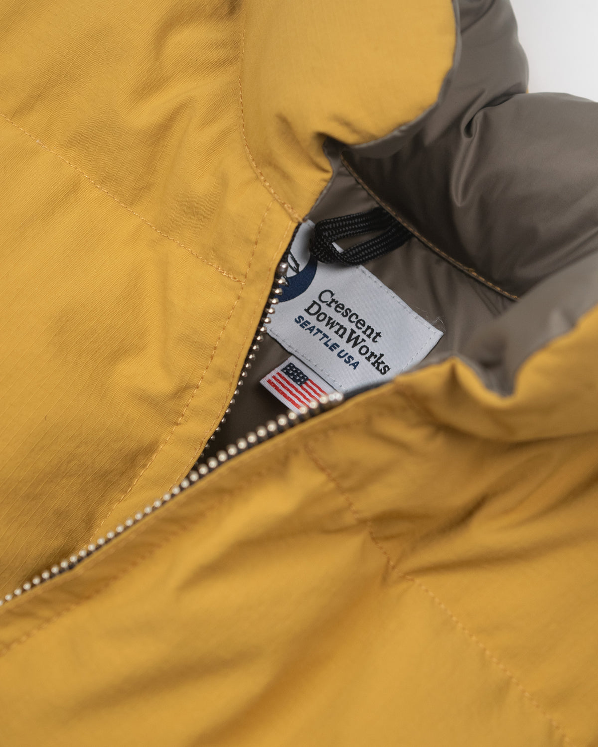 North by Northwest Vest - Recycled Ripstop - Mustard