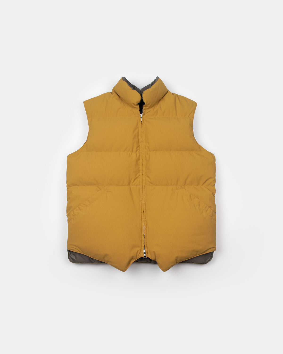 North by Northwest Vest - Recycled Ripstop - Mustard
