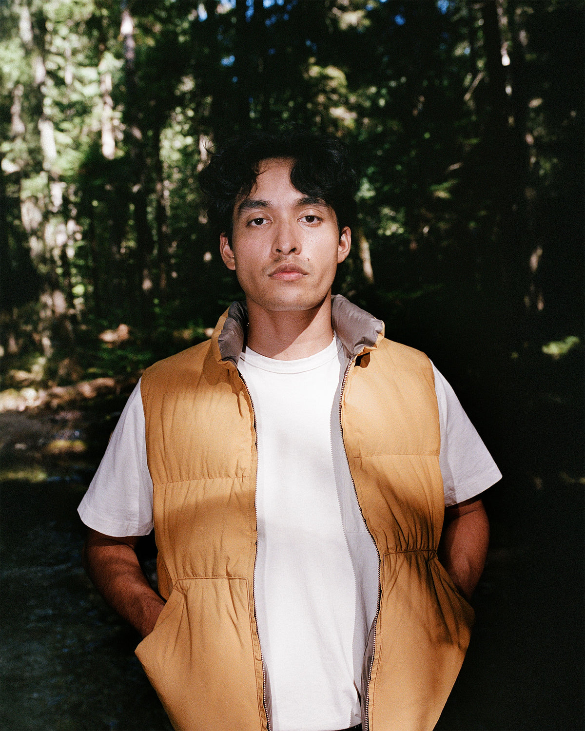 North by Northwest Vest - Recycled Ripstop - Mustard