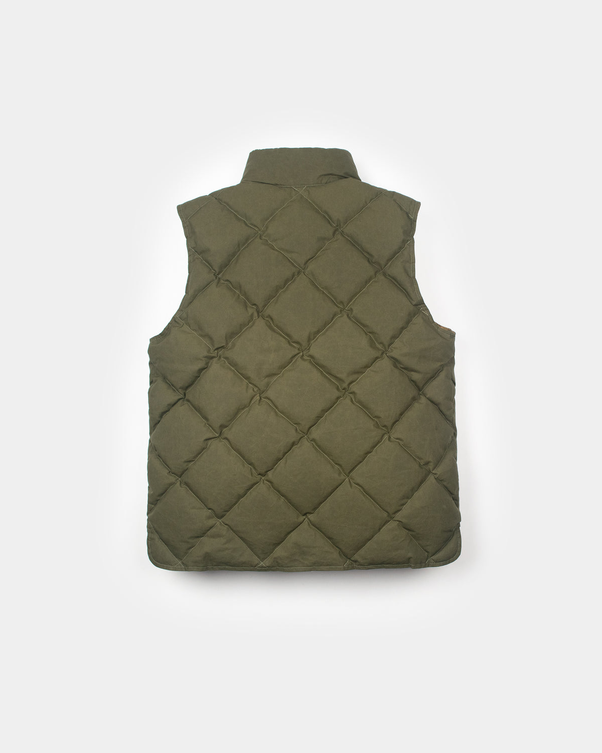 NxNW Diagonal Quilted Vest - Dry Wax Cotton - Douglas