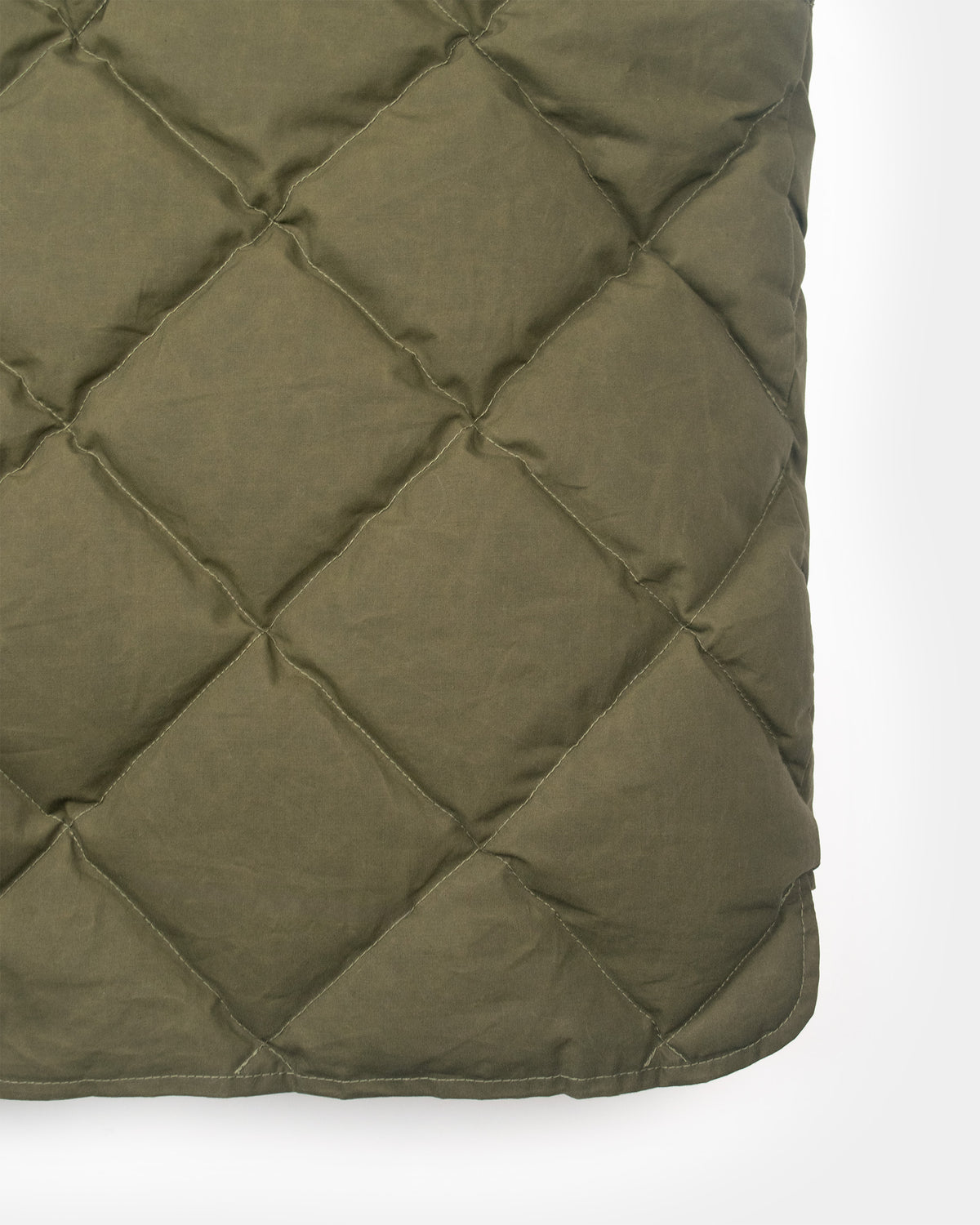 NxNW Diagonal Quilted Vest - Dry Wax Cotton - Douglas