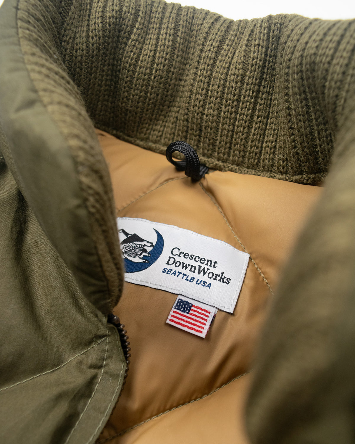 NxNW Diagonal Quilted Vest - Dry Wax Cotton - Douglas