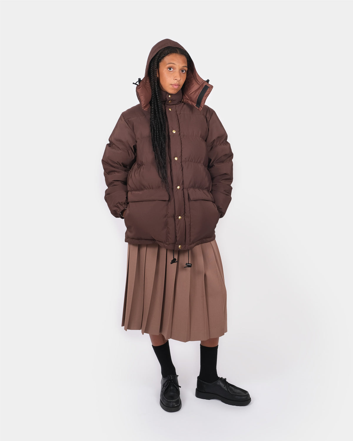 Classico Down Parka - Brown