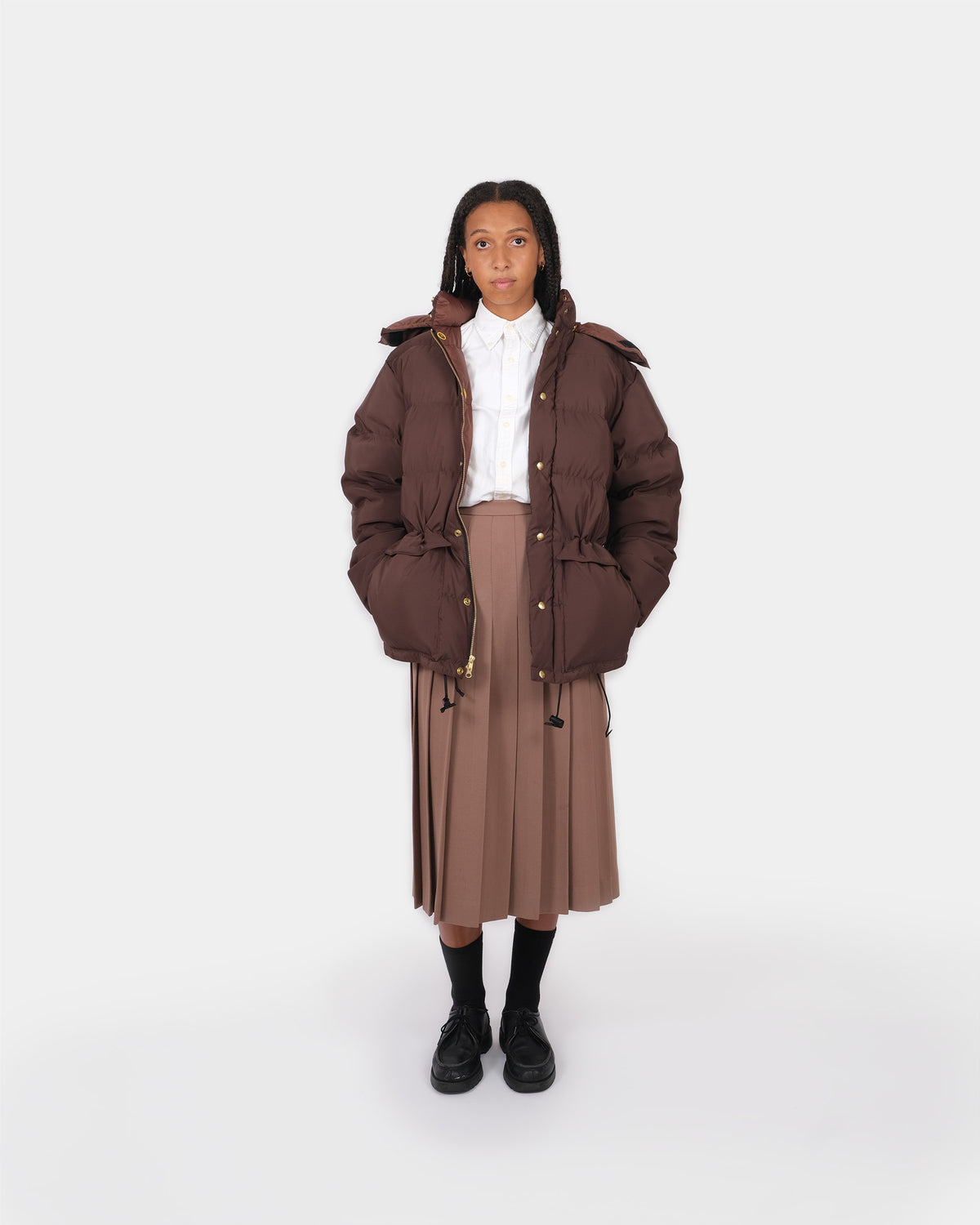 Classico Down Parka - Brown