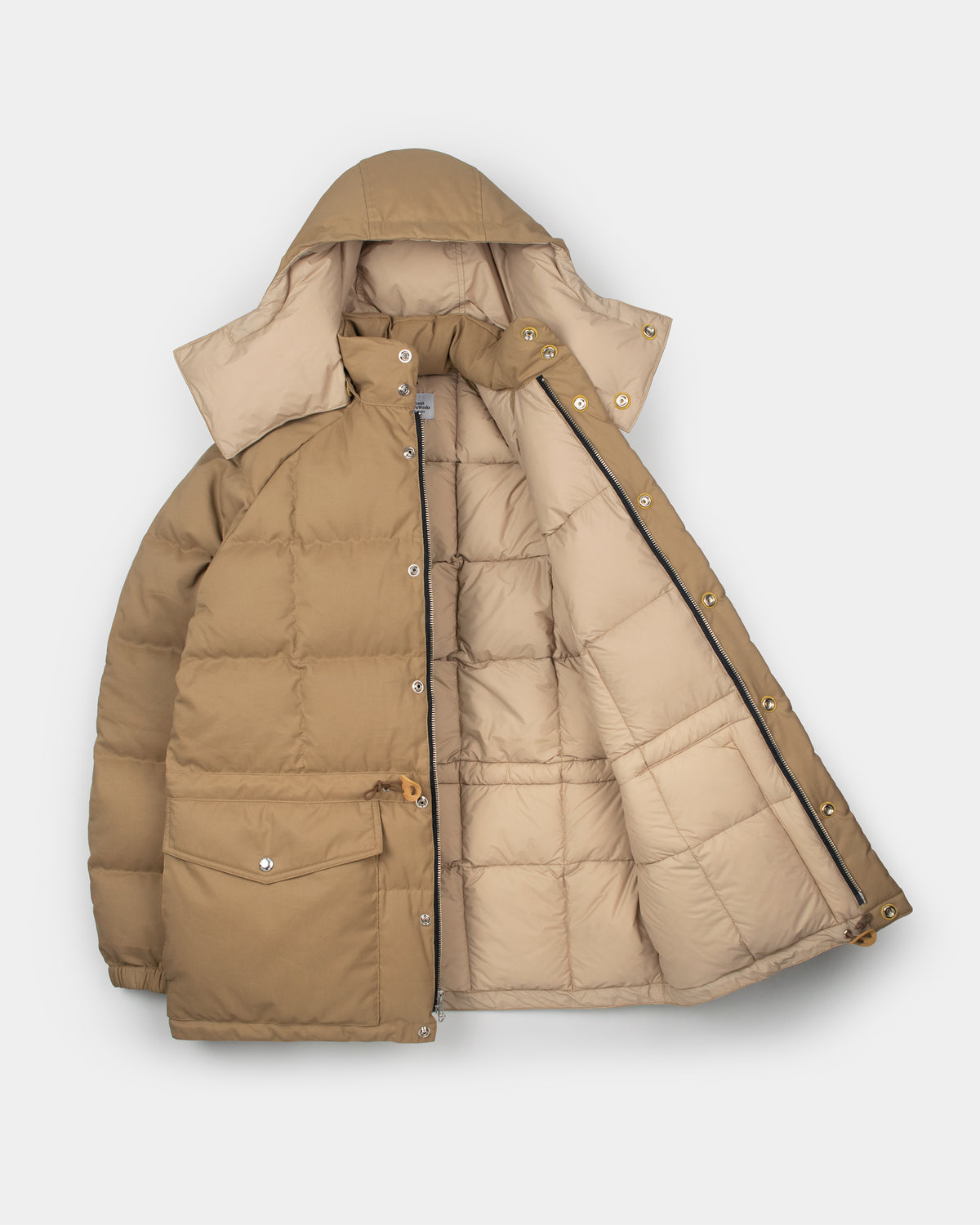 Avventura Down Parka - 60/40 Cotton Nylon - Tan