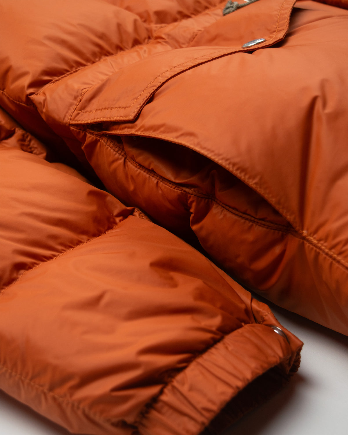 Avventura Down Parka - Streakfree Nylon - Rust