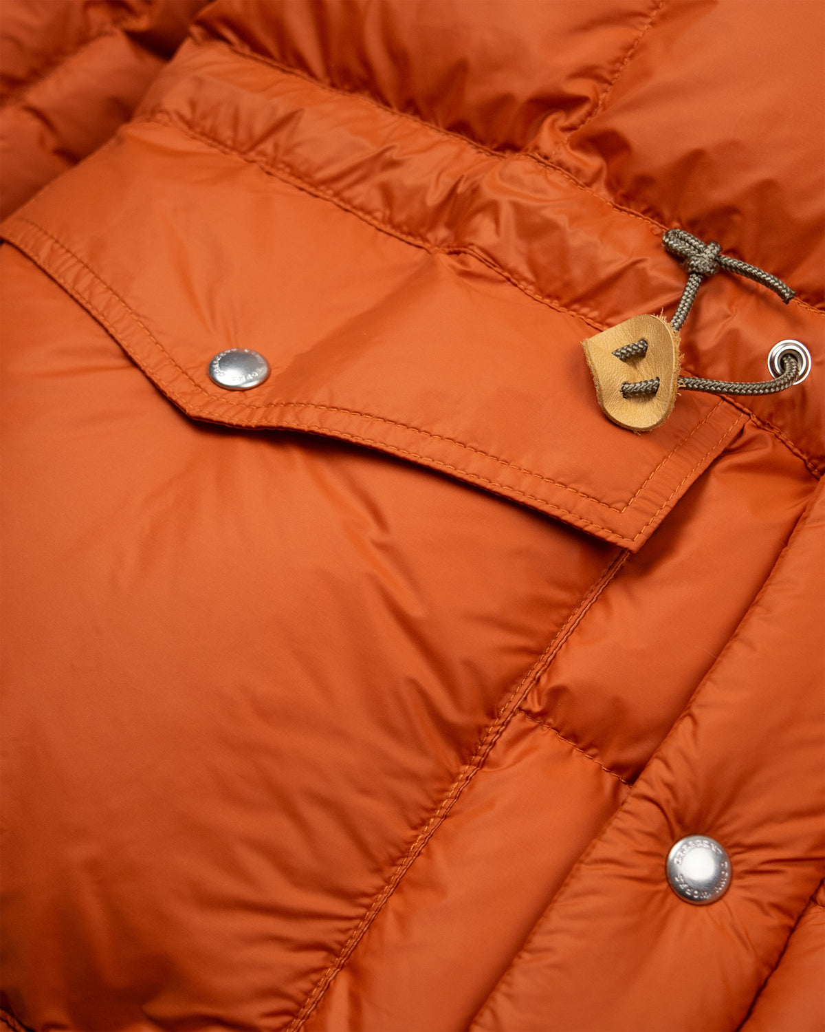 Avventura Down Parka - Streakfree Nylon - Rust