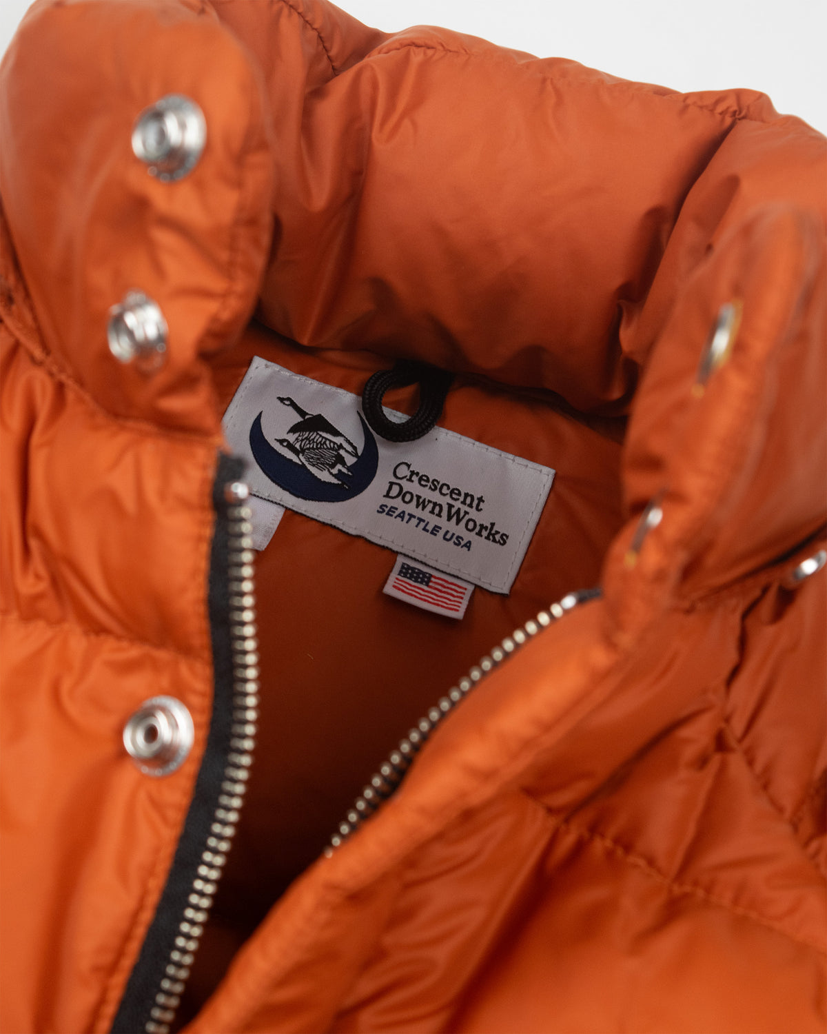 Avventura Down Parka - Streakfree Nylon - Rust