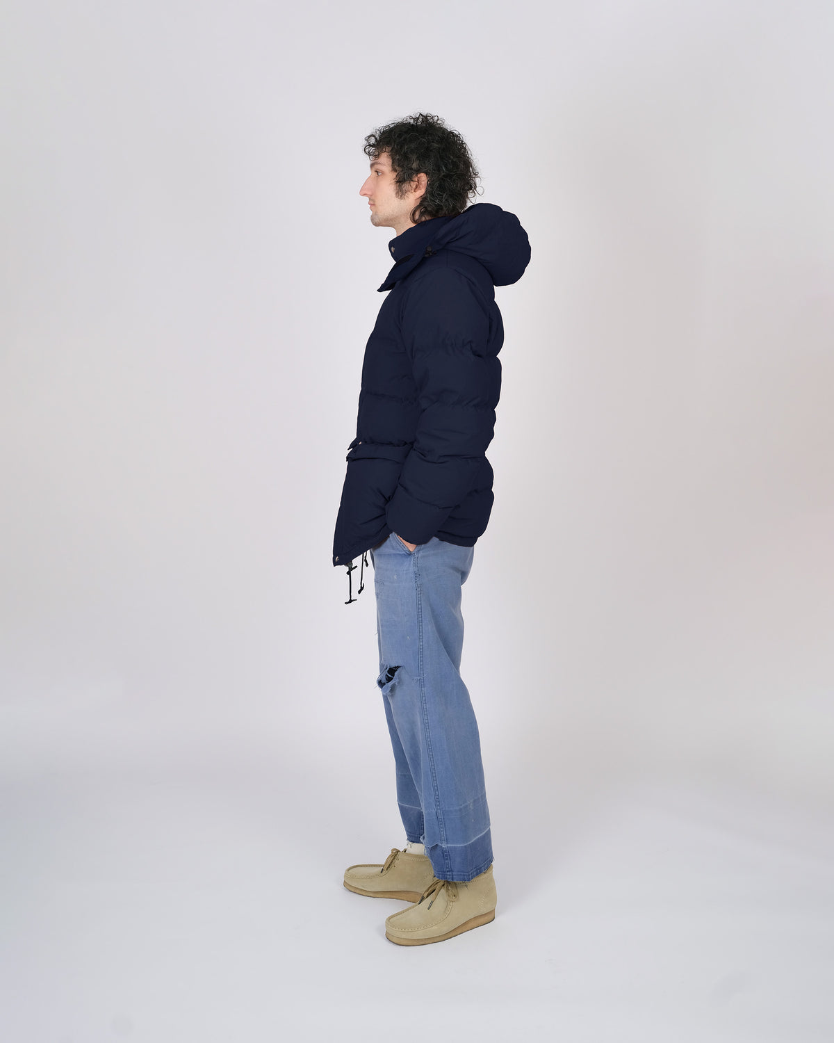 Classico Down Parka - Recycled Ripstop - Navy