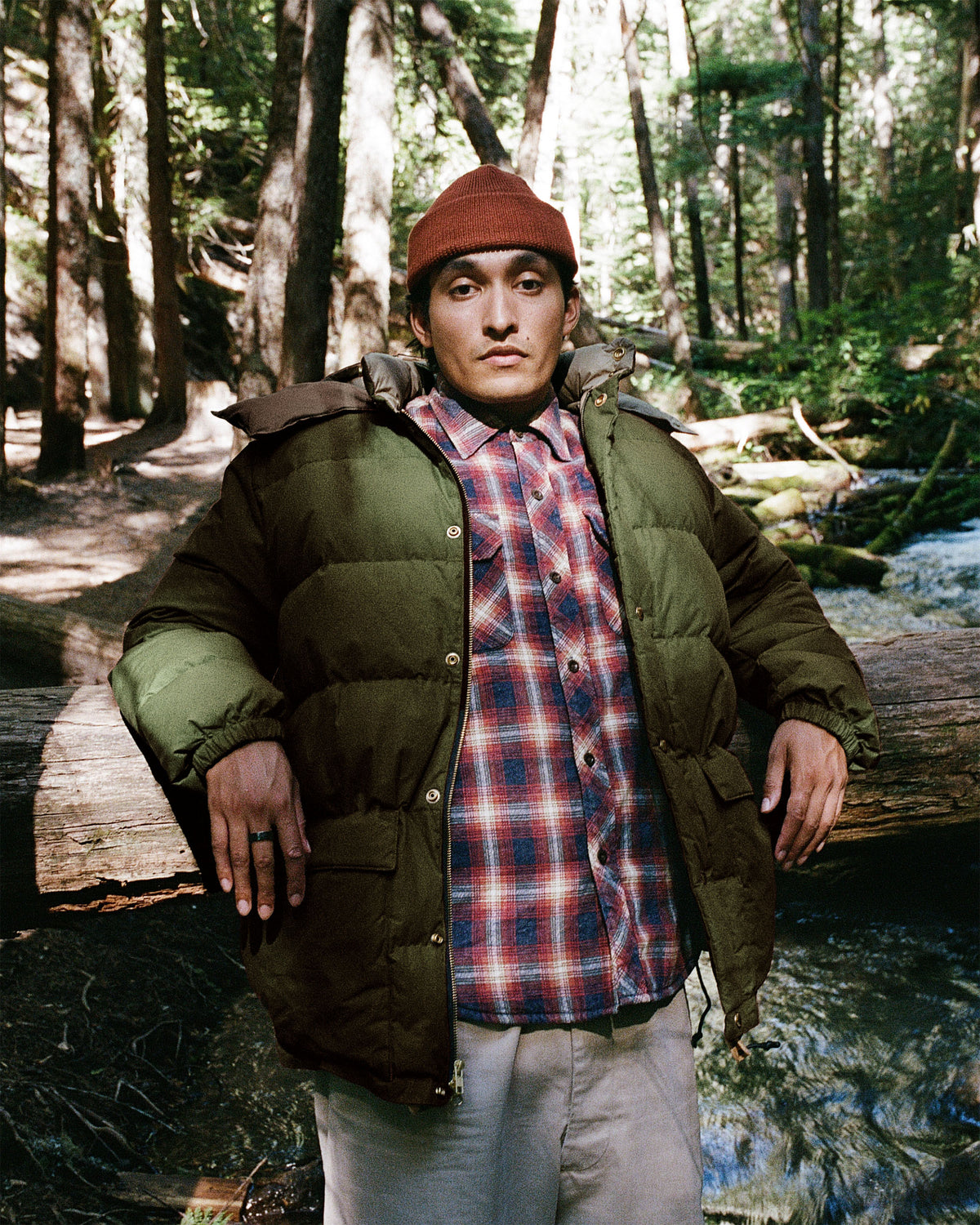 Classico Down Parka - Dry Waxed Cotton - Douglas Green