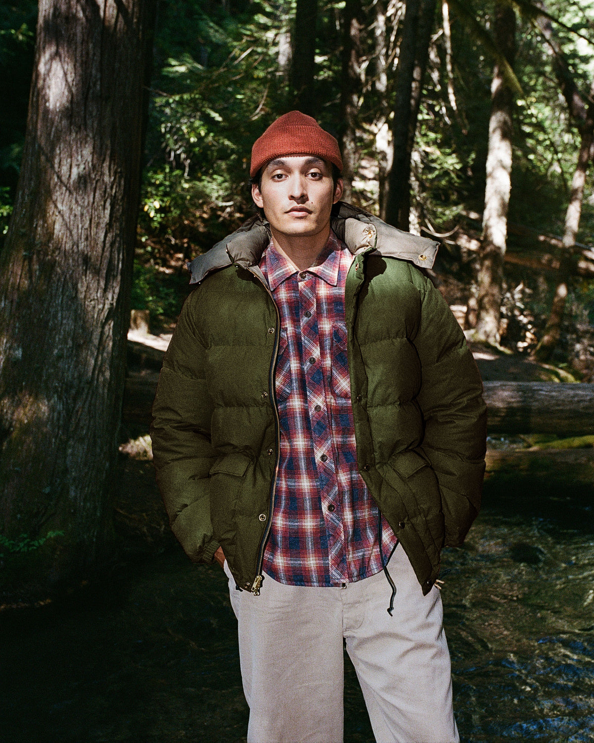 Classico Down Parka - Dry Waxed Cotton - Douglas Green