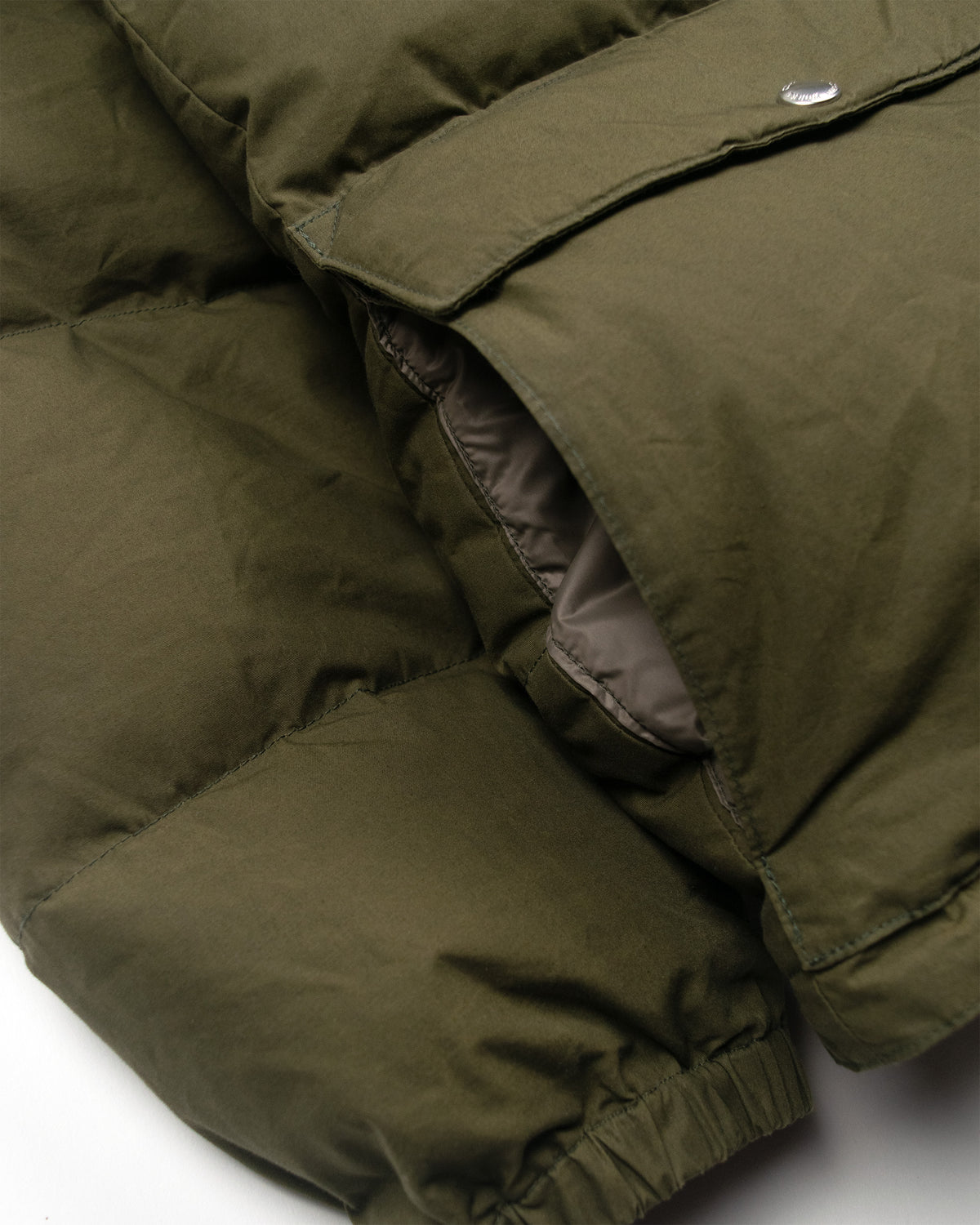 Classico Down Parka - Dry Waxed Cotton - Douglas Green
