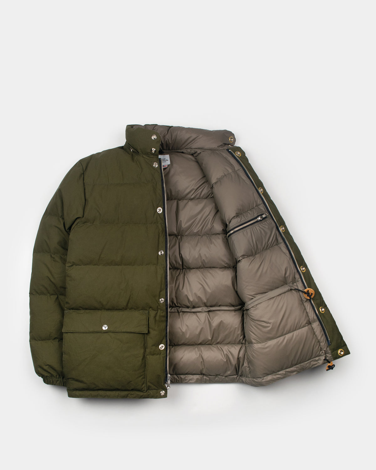 Classico Down Parka - Dry Waxed Cotton - Douglas Green