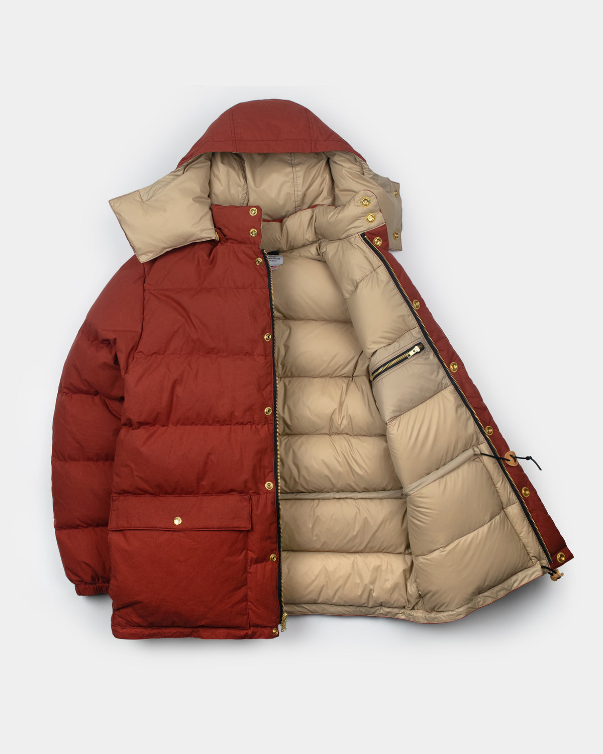 Classico Down Parka - Dry Waxed Cotton - Paddington Red