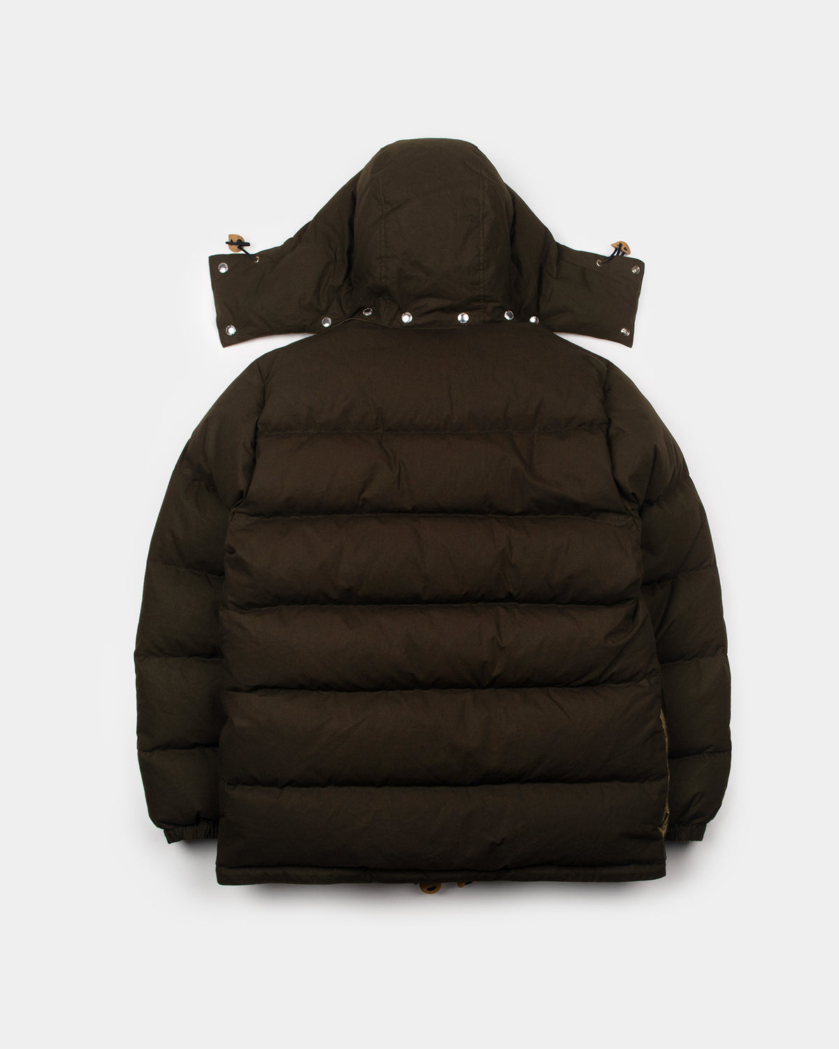 Classico Down Parka - Dry Waxed Cotton - Vintage Black (Dark Brown)