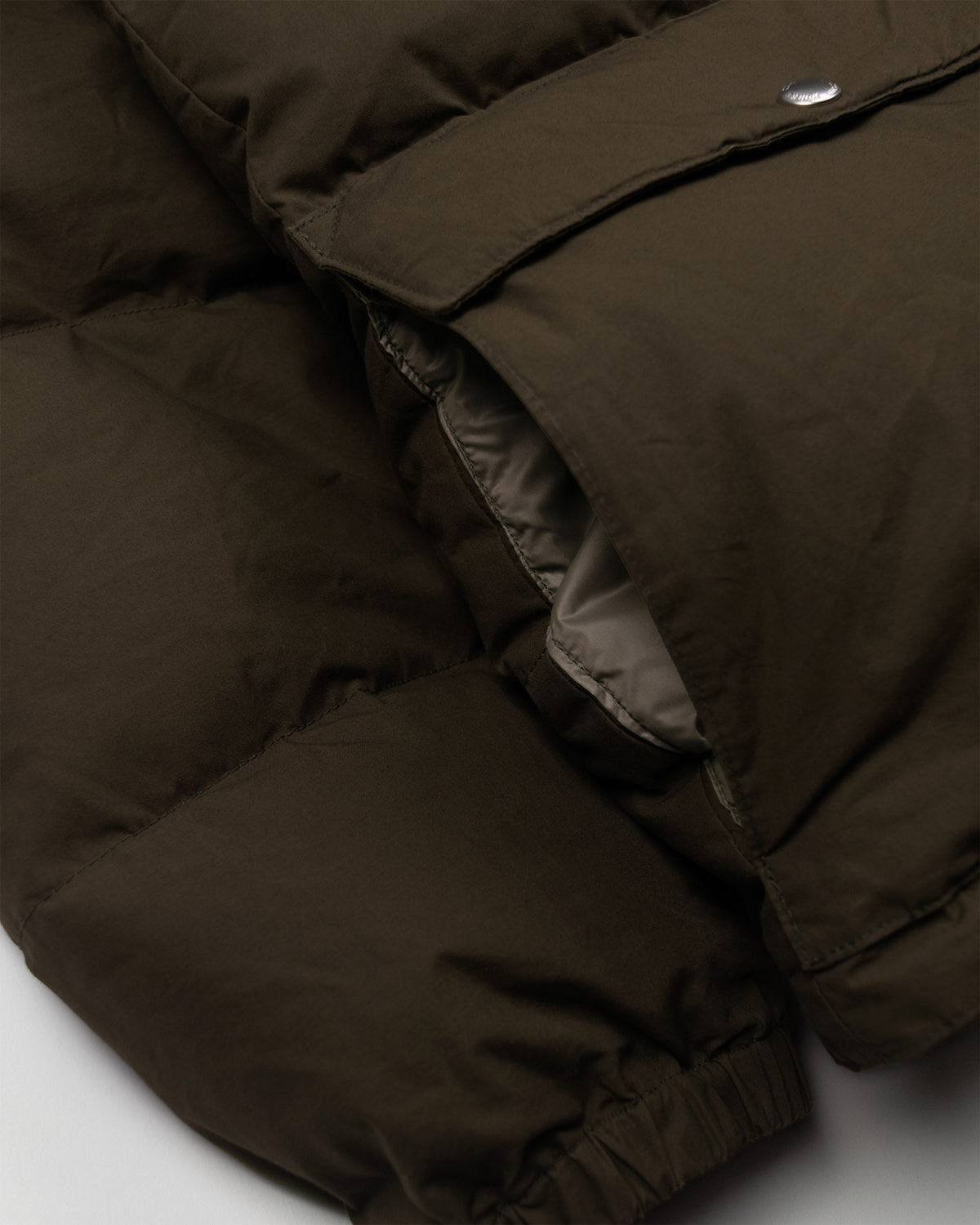 Classico Down Parka - Dry Waxed Cotton - Vintage Black (Dark Brown)