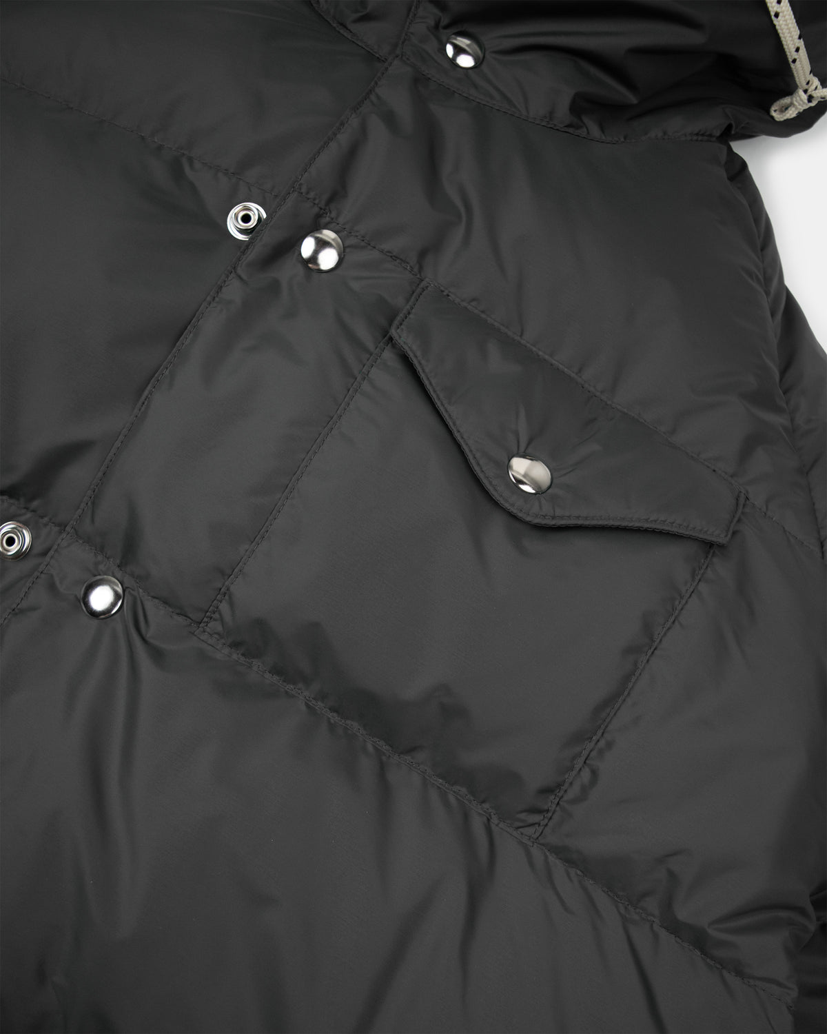 Italian Parka - Streakfree Nylon - Black