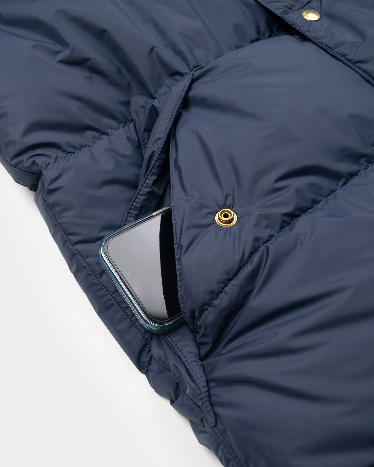 Italian Parka - Streakfree Nylon - Navy