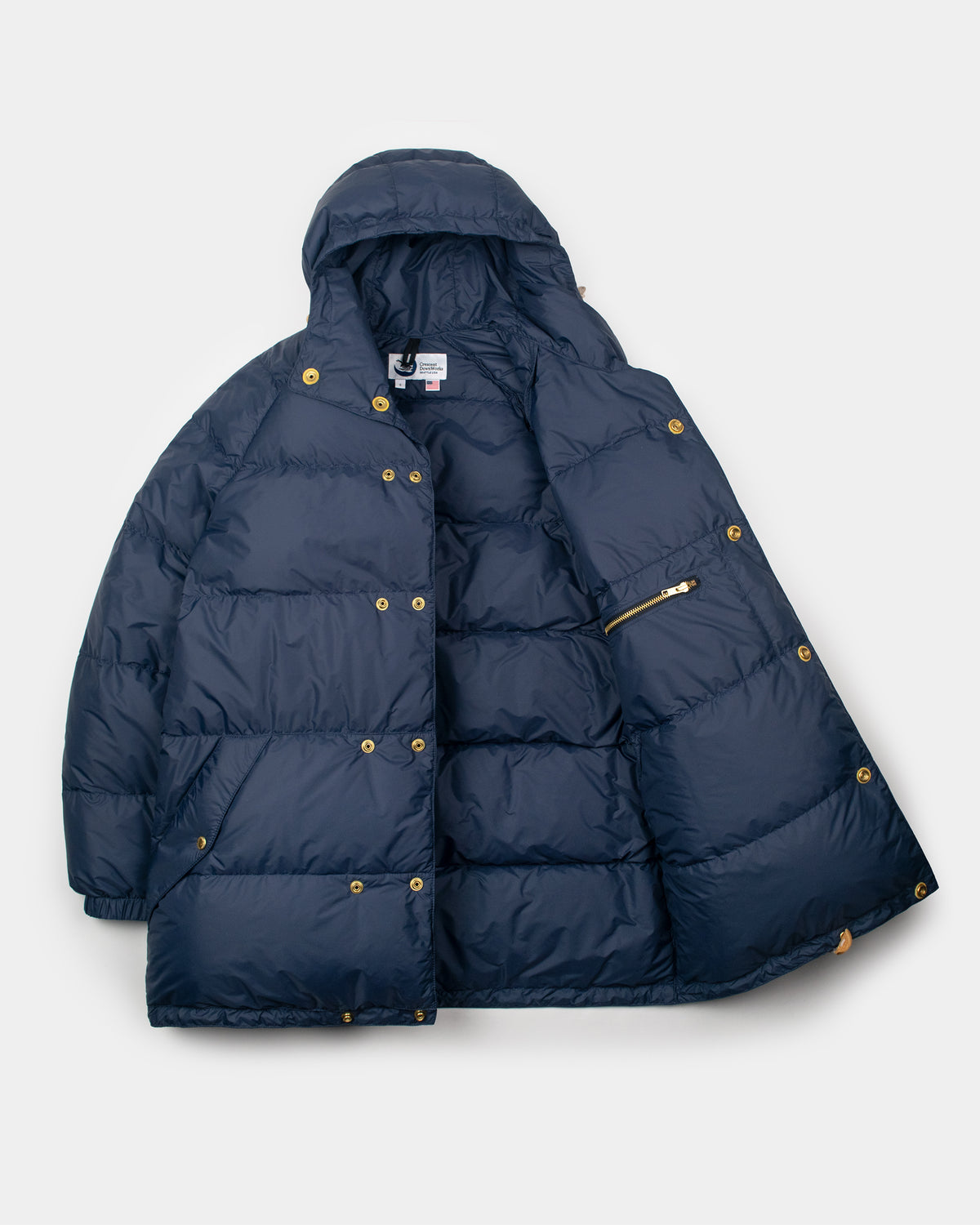 Italian Parka - Streakfree Nylon - Navy